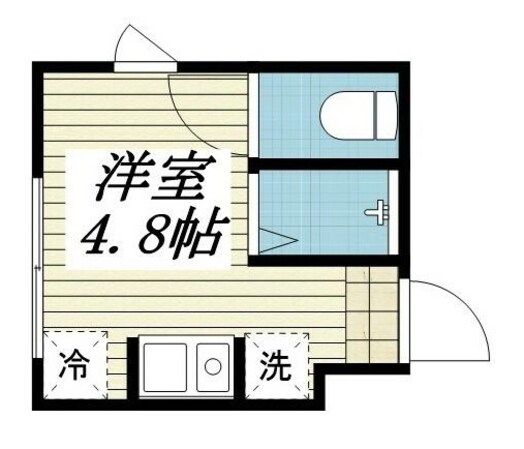 氷川台駅 徒歩6分 1階の物件間取画像